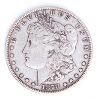 Coin 1878-P 8 TF Variety Morgan Silver Dollar- Key