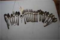 SILVER PLATED SILVERWARE AND MORE