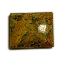 Genuine 25.00 Ct Colorful Jasper Cert. Gemstone