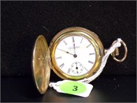 Illinois Watch Co. 18 Jewels Ser# 596,034.