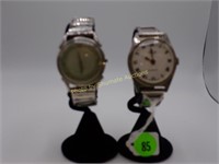 2 watches-Cardinal De Luxe, Elgin,