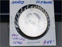 Norway- 1972  10 krone coin