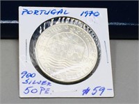 Portugal-1970-5 century commemorative coin