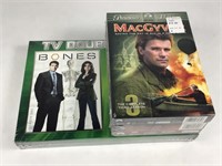 NIB MacGyver and Bones DVDs