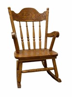 Child’s Wooden Rocking Chair