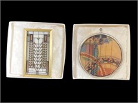 Frank Lloyd Wright Inspired Ornaments