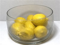 Salad Bowl and Lemons