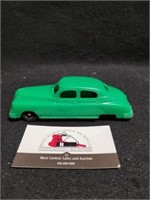 Vintage Green Hubley  Kiddietoy plastic car