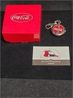 Vintage Coca Cola Pocket Watch new in Box