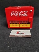 1997 Musical Coca Cola Metal Bank