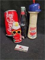 Coca Cola Lot including Plushy toys Coke