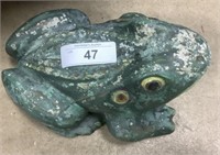 Concrete Garden Frog.