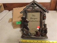 Western Horse Shed Picture Frame