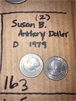 (2)  Susan B. Anthony D 1979 Dollars