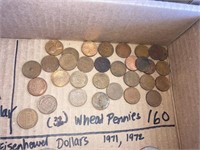(32) Wheat Pennies