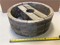 Antique Wooden Belt Wheel