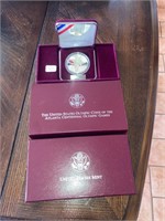 US Olympics 1995 Silver One Dollar Proof