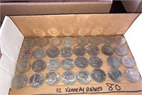 (32) Kennedy Half Dollars