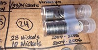 23 Nickels 2004-2005; 10 Nickels 2004-2006