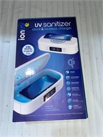 Ionuv Sanitizer with Aromatherapy, Clock, and