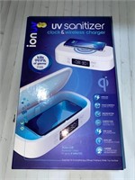 Ionuv Sanitizer with Aromatherapy, Clock, and