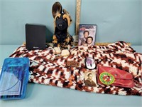 Step brothers dvd, afghan,  plush, animal, speaker