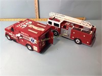 Ambulance and a fire truck untested need