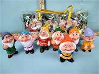 Seven Dwarfs plastic toys