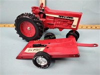 McCormick Farmall 806 tractor and a flatbed