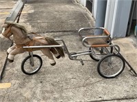 Fine Vintage Horse Riding Tricycle