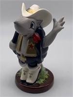 Porcelain Texadillo Elephant Statue