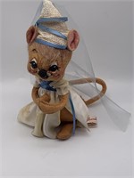 Vintage Annalee Wedding Mouse Doll