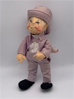 Vintage Annalee Purple Outfit Doll