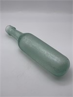 Antique Aqua Message In A Bottle