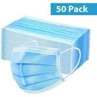 Coga Canada Disposable Face Masks-50 Pack