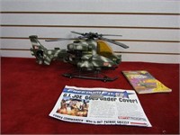 GI Joe Toy Helicopter and extras.