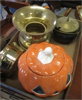 Pumpkin Jar & Brass