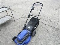 Kobalt electric lawn mower.