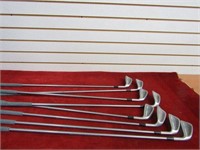 Miz collection Mizino golf clubs.