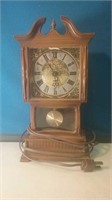 Electric miniature grandfather clock