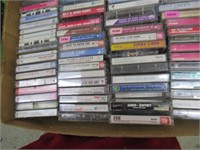 Large Box Of Casstte Tapes