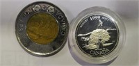 Canada 1999 pièce 25 Cents en argent sterling