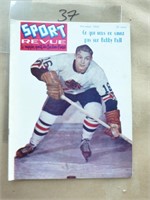 Revue  hockey 1960 Bobby Hull,  couverture