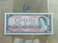 Canada 1954 2 dollars comme neuf
   no60