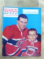 Revue  hockey 1957 Maurice richard et fils