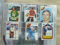 Lot  cartes de hockey OPC1978, Gilbert Myre