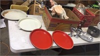 Table deal (cups, bowls, candle sticks, trays,