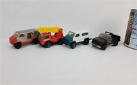 Véhicules miniature Tonka dont camion de pompier