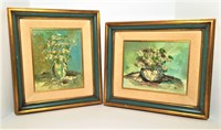 Framed Oil Paintings Signed by PIC