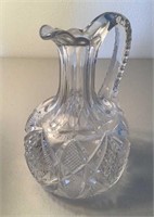 Pressed Glass Decanter